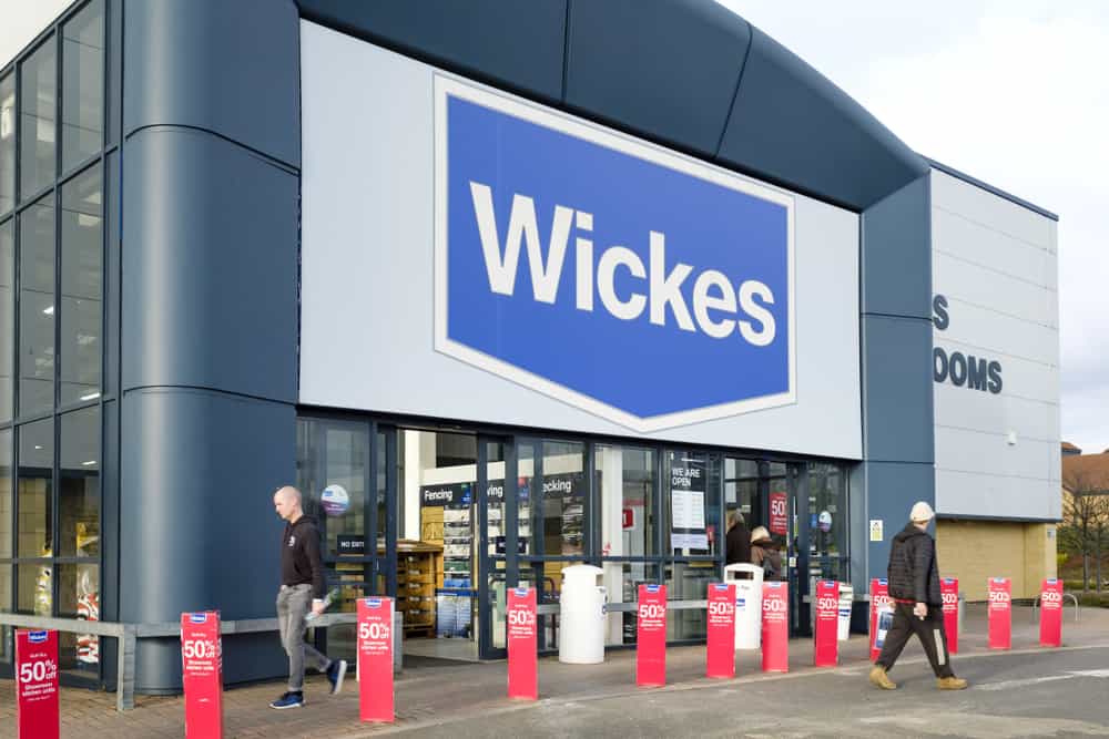 Wickes storefront