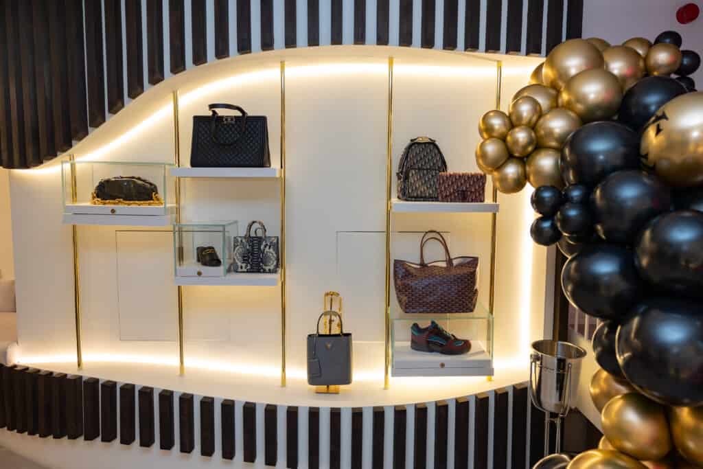 LUXURY POP-UP BOUTIQUE SELLING PRE-LOVED DESIGNER GOODS: CHANEL