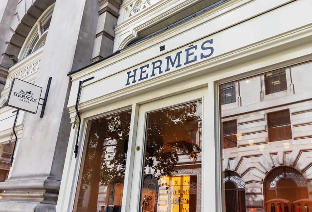 London,/,Uk,,August,21st,2019,-,Hermes,Shop,Front