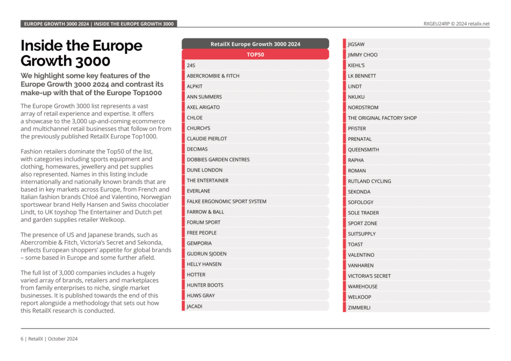 Inside the Europe Growth 3000