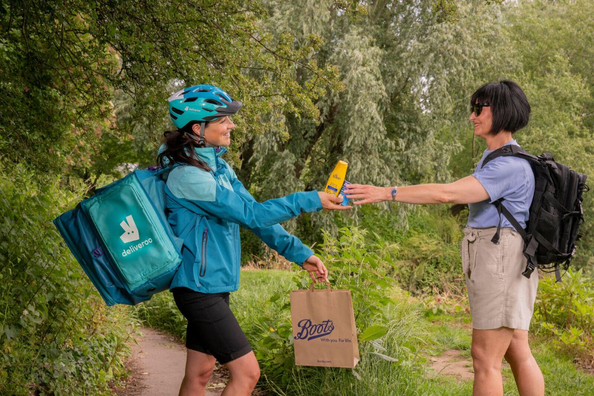 Boots and Deliveroo deliver to over 50 walking routes this summer including within the Ribble Valley 5