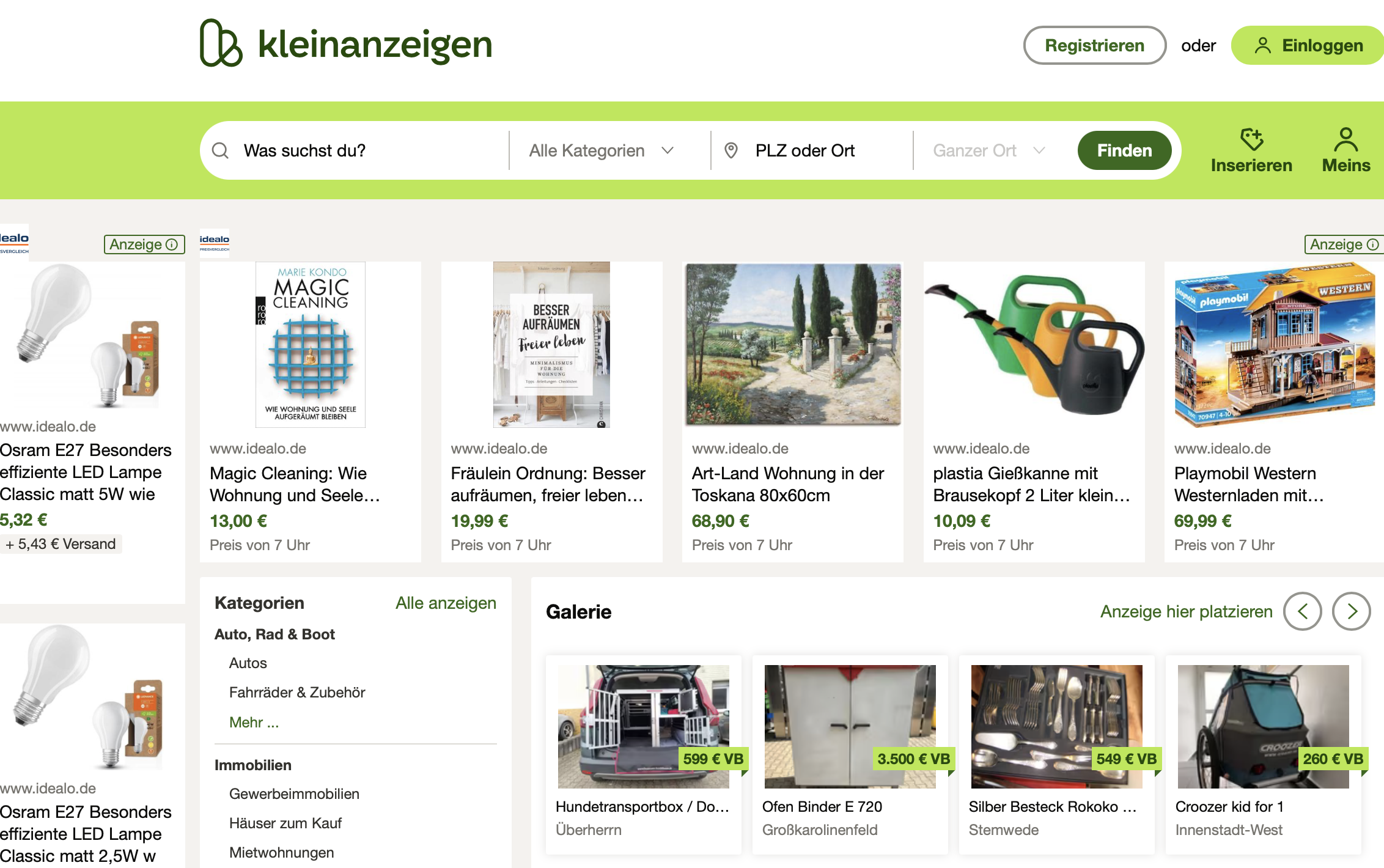 kleinanzeigen.de Screenshot 2025-06-17 at 14.43.23
